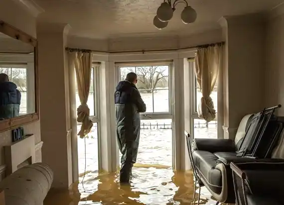 water damage restoration service Urbana